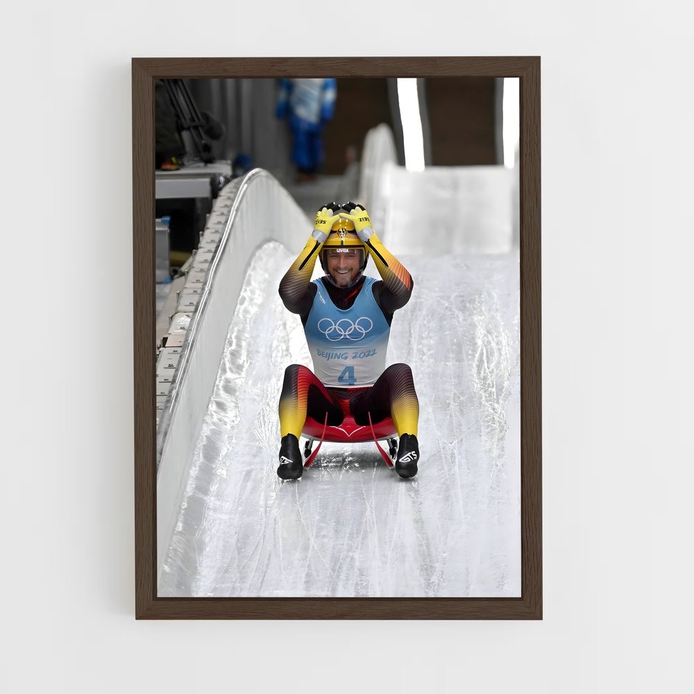 Poster Beijing Jeux – affiche Jeux Olympiques (vue 5)